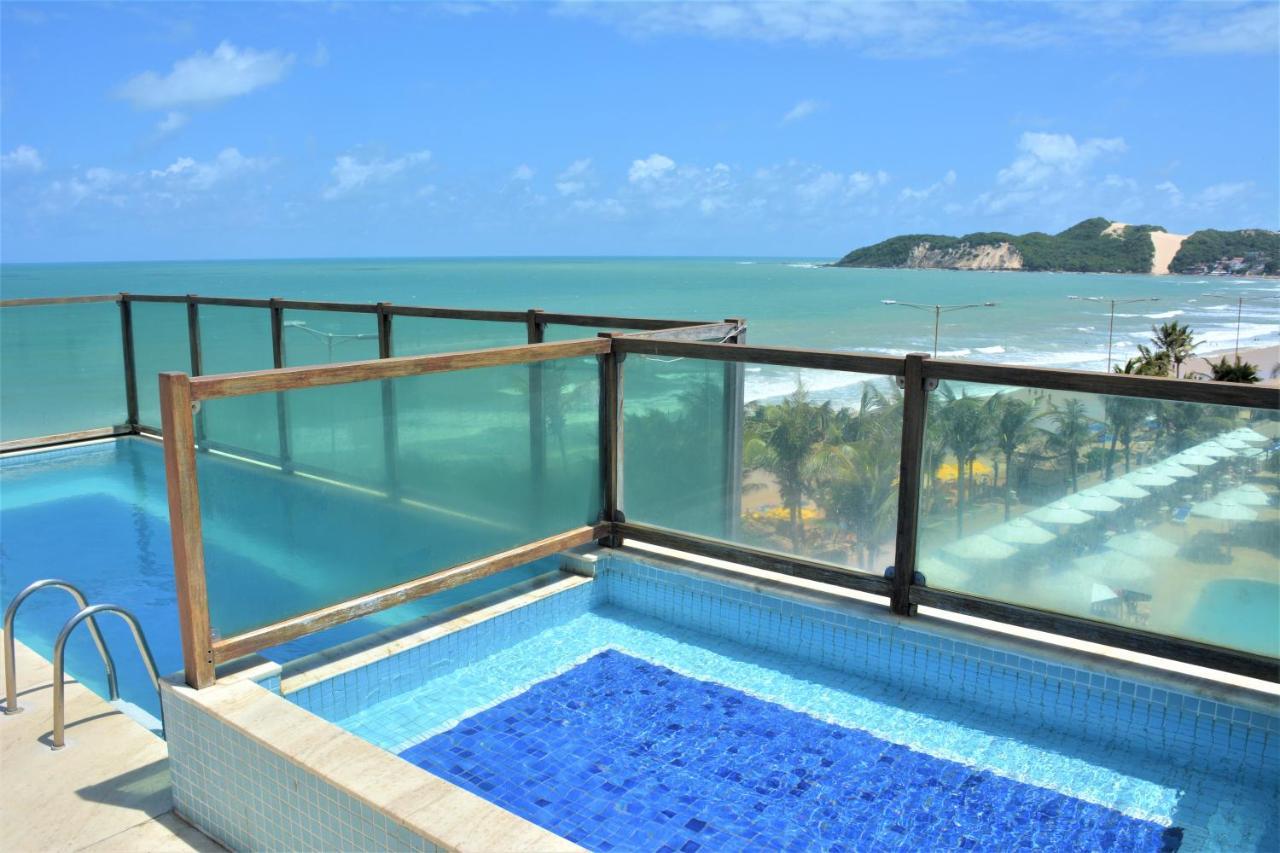 Na Praia - Araca 407 Luxo - Lateral Vista Mar Natal Kültér fotó